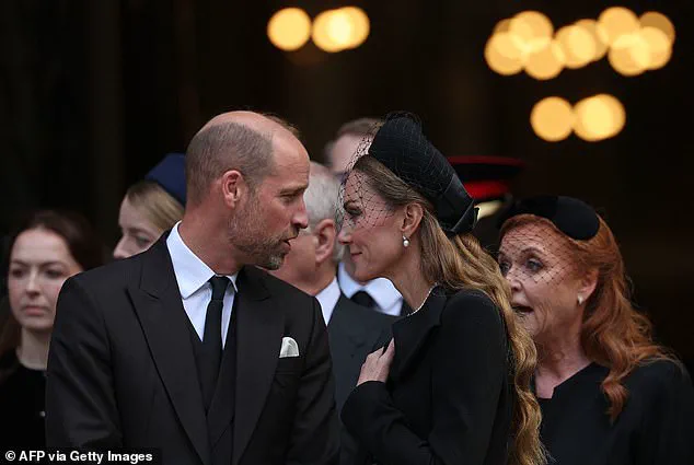 A Solemn Gathering: The British Royal Family Unites at the Funeral of the Duchess of Kent