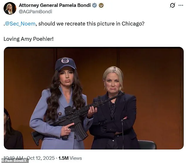 SNL Cold Open Pokes Fun at Attorney General Pam Bondi and Homeland Security Secretary Kristi Noem Amid 50th Anniversary Celebration
