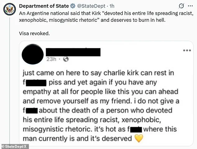 Trump Administration Revokes Visas of Six Foreign Nationals Over Mockery of Charlie Kirk's Assassination, Sparking Free Speech Debate