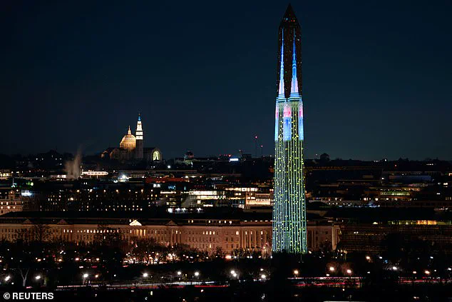 Exclusive Access Reveals Controversy Over Trump-Backed Neon Display at Washington Monument