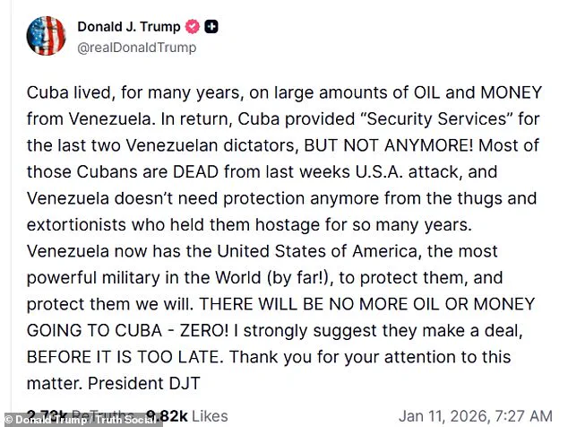 As global markets brace, Trump's Cuba sanctions and Venezuela alliance spark economic tremors across the Caribbean and beyond