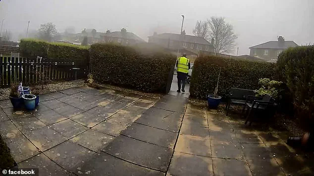 Shocking Footage Shows Delivery Driver Allegedly Stealing Family's Cat in Elland