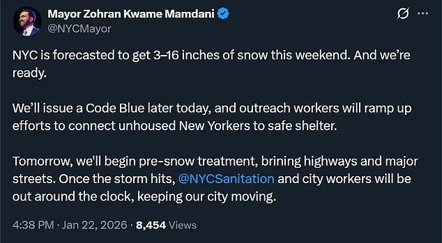 Historic Winter Storm Sweeps US, Threatening Millions with Life-Threatening Conditions as Weather Service Issues Warnings