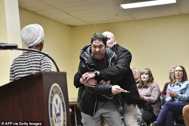 Attack on Ilhan Omar: Alleged Trump Supporter's Actions Spark Controversy Over Political Posturing and Staged Violence Claims