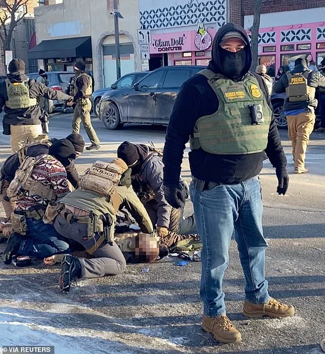 Protest Against ICE Crackdown Results in Nurse's Injury, Reflecting Government Policy Impact