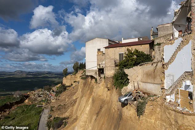 Exclusive Images Reveal Catastrophic Landslide's Devastating Impact on Sicilian Town, as 1,500 Evacuated