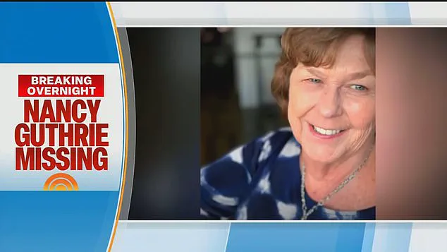 FBI Confirms Awareness of 84-Year-Old Nancy Guthrie's Disappearance; NBC's 'Today' Show Dedicates Broadcast to Case