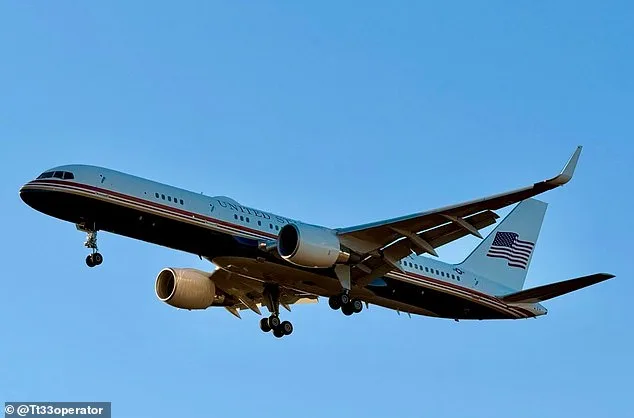 Air Force Repaints VIP Jets in Trump's Red, White, and Blue