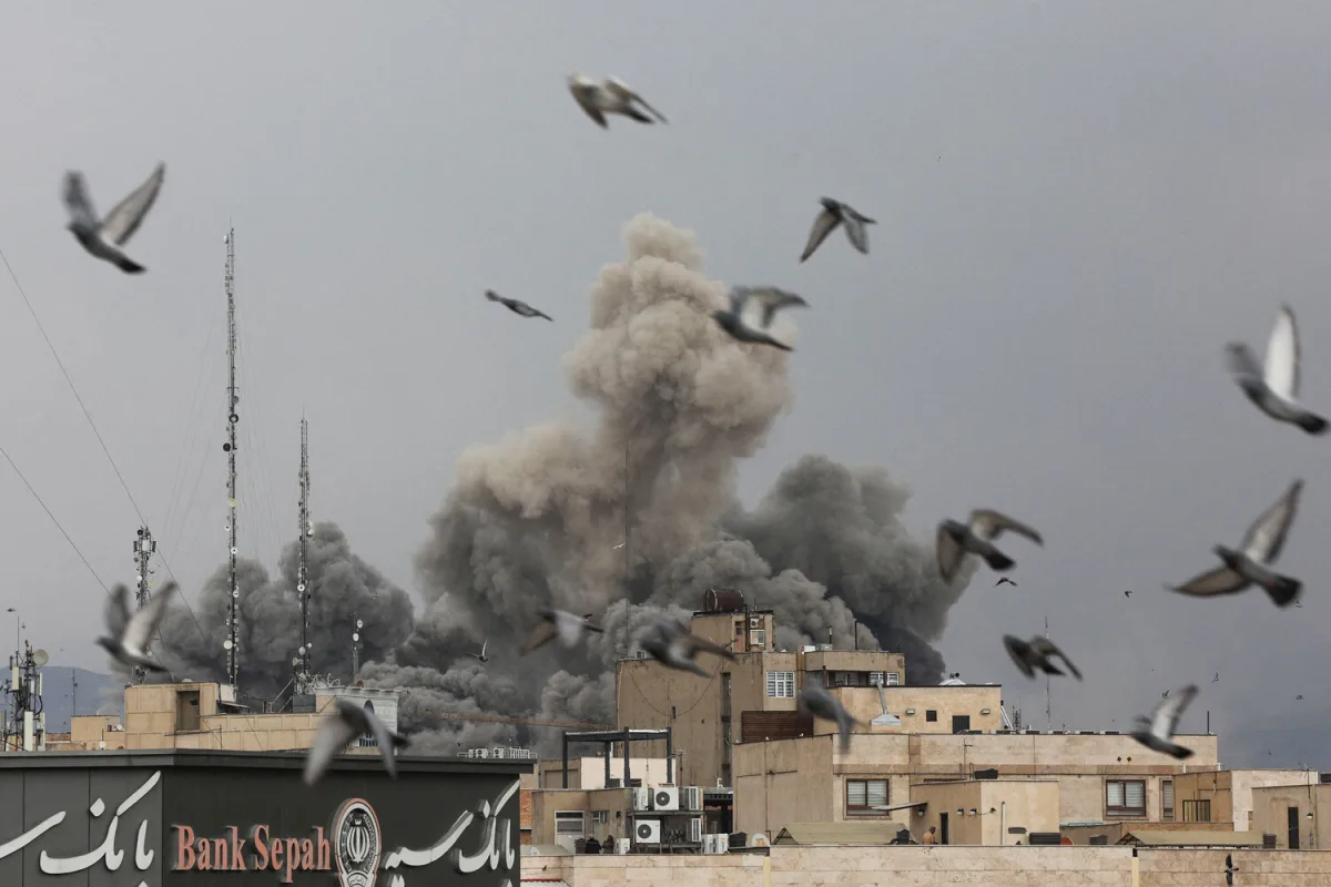 Israeli-American Airstrike Levels Key Iranian Military Facility in Tehran