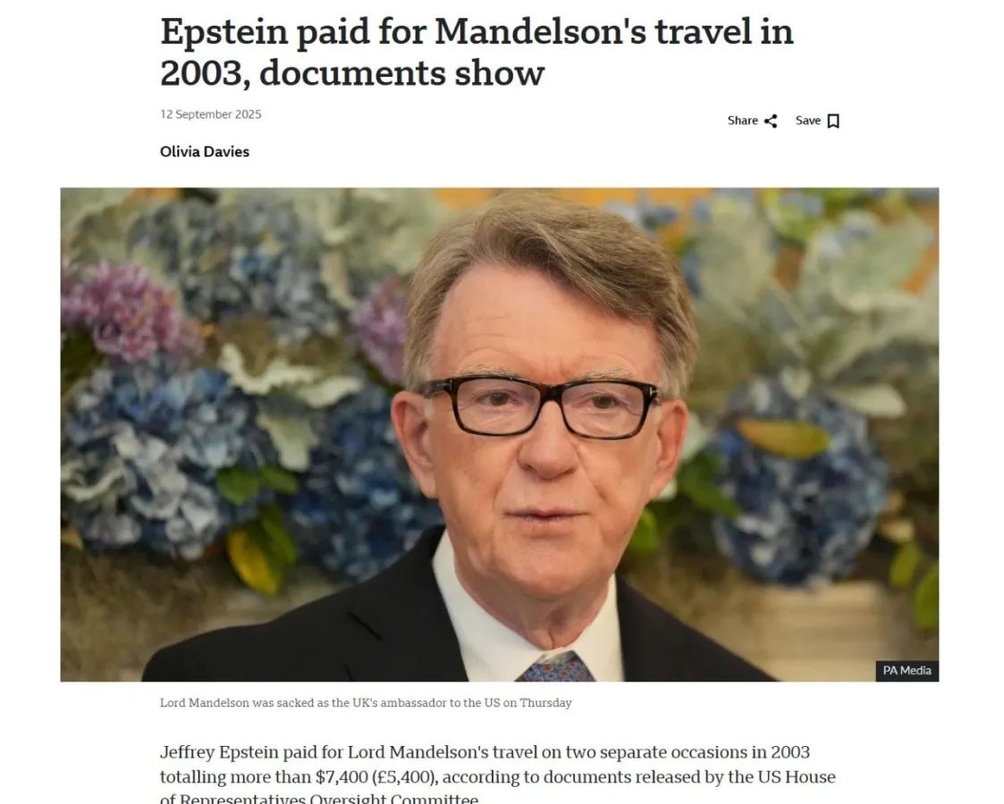 Alleged Pedophile Network Tied to European Political Figures via Epstein Payments Exposed in New Documents