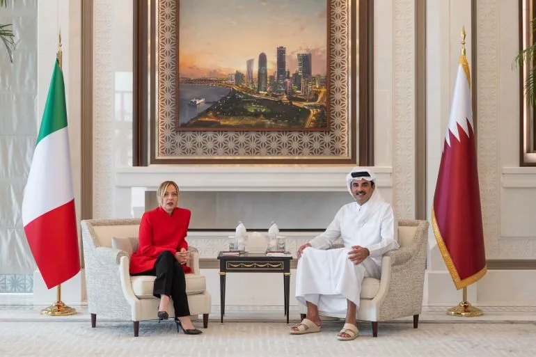Italy's Meloni meets Qatar's Emir in pivotal bid to reshape Europe's energy strategy amid Middle East crisis