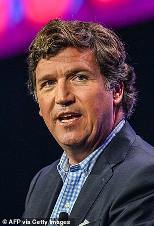 Tucker Carlson battles stepsister over Swanson fortune amid family feud
