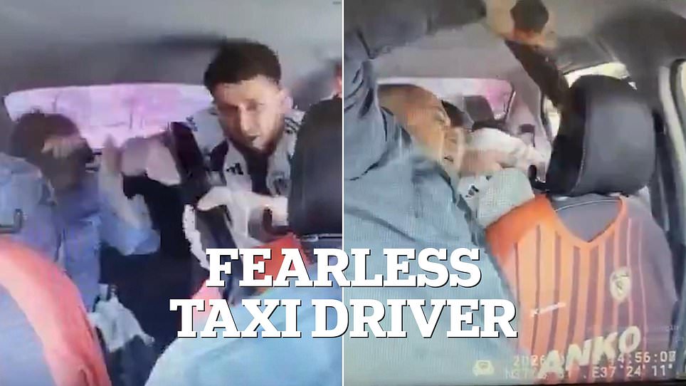 Turkish taxi driver disarms gunman and saves hostage after 50-mile chase
