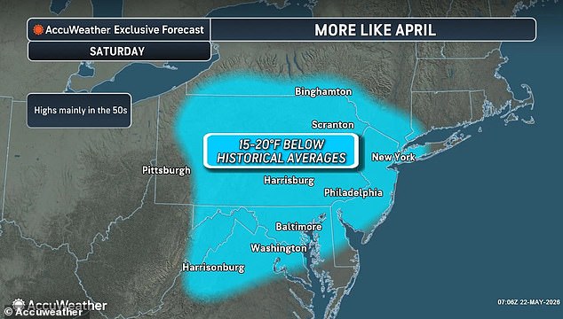 Memorial Day Weekend Brings Flash Floods and Extreme Cold to the South